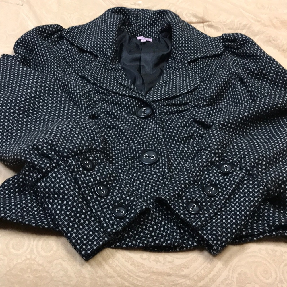 Super cute peplum jacket